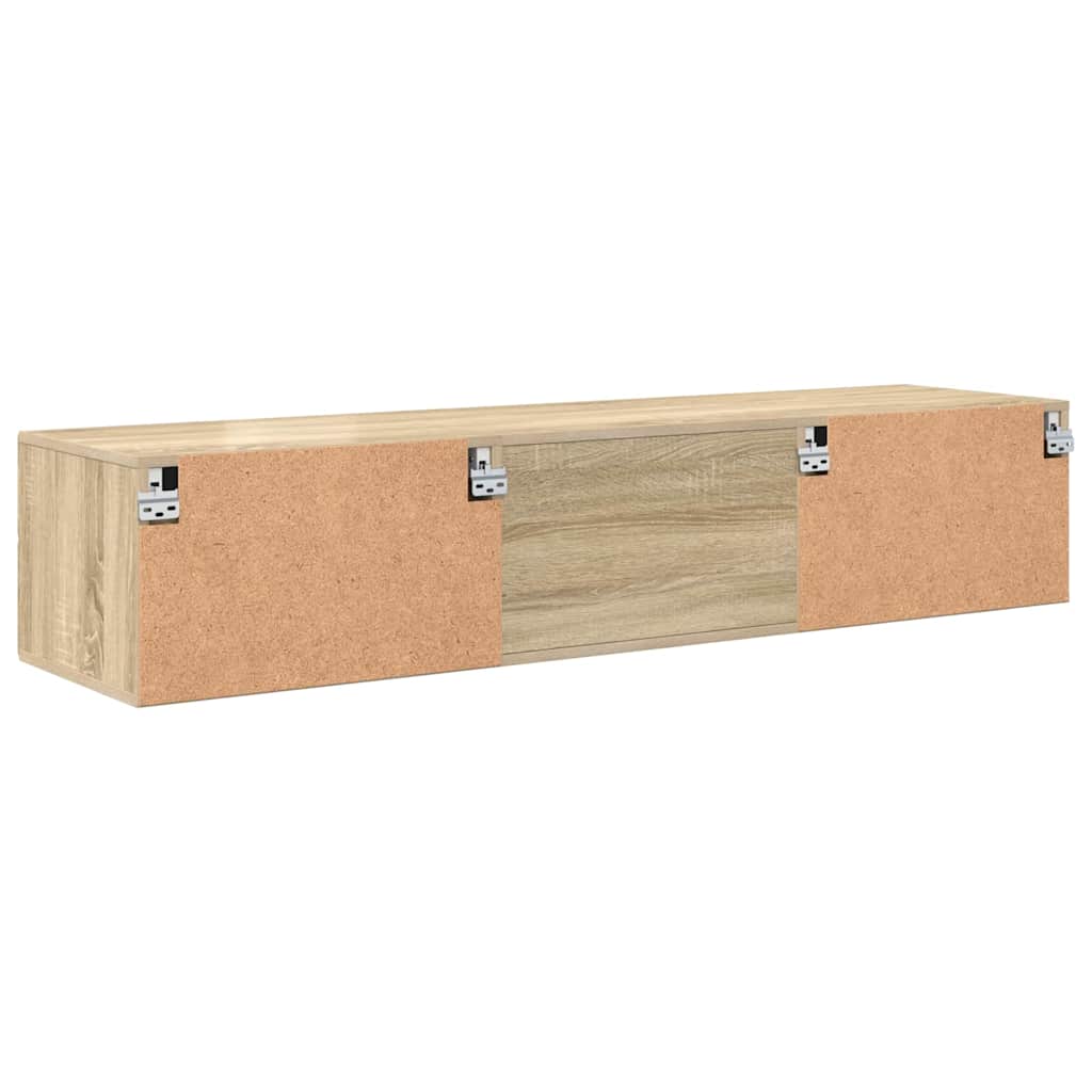 TV Cabinet Sonoma oak 150 x 39 x 30 cm Engineered wood